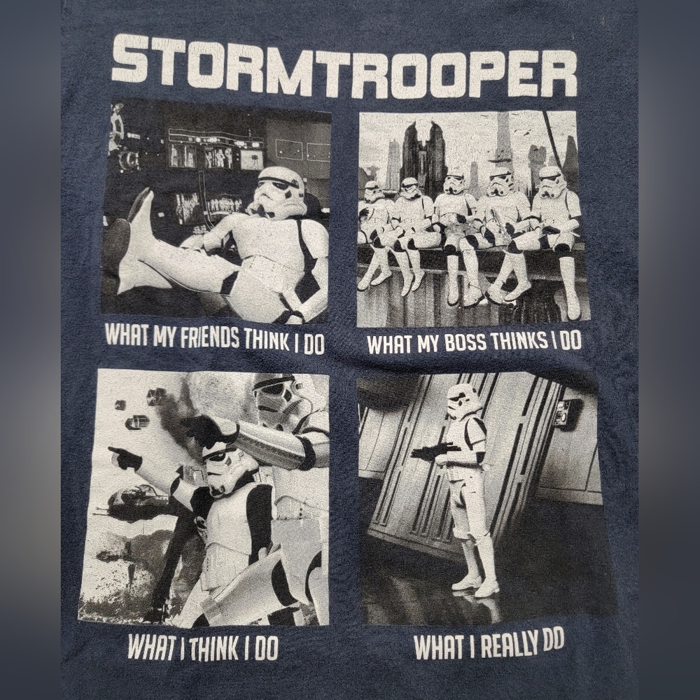 Star Wars Stormtrooper Meme Graphic T-Shirt